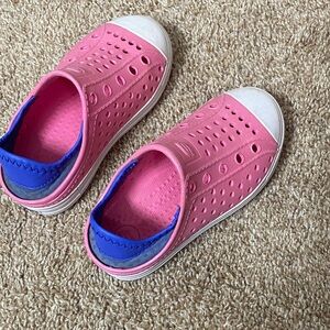 Kids Slip-On Ventilated Pink Water-Friendly Shoes